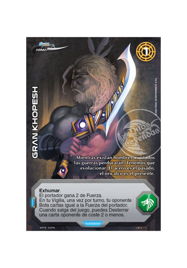 GRAN KHOPESH GRAN KHOPESH