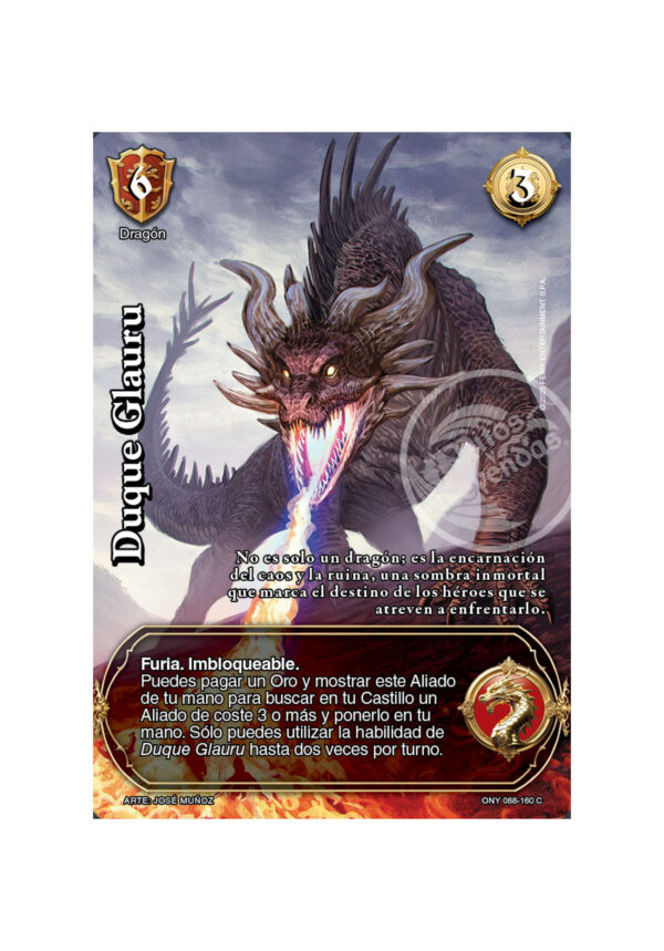 DUQUE GLAURU – FOIL DUQUE GLAURU – FOIL