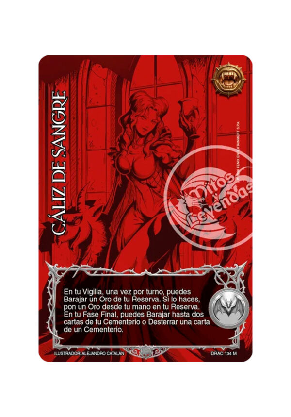 CALIZ DE SANGRE CALIZ DE SANGRE
