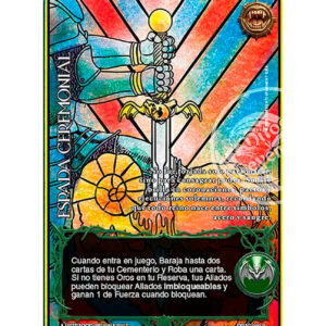ESPADA CEREMONIAL - FOIL