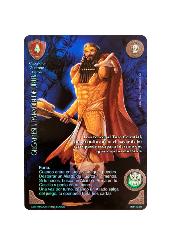 GILGAMESH, PALADIN DE URUK GILGAMESH, PALADIN DE URUK