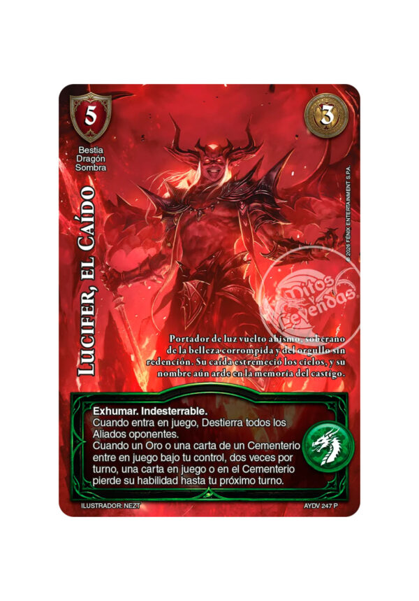 LUCIFER, EL CAIDO