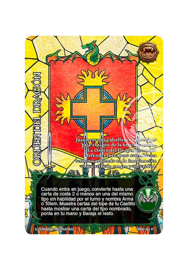 ORDEN DEL DRAGON ORDEN DEL DRAGON