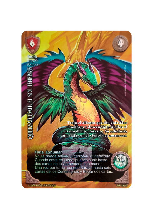 QUETZALCOATL, EL SOL TENEBRIS QUETZALCOATL, EL SOL TENEBRIS