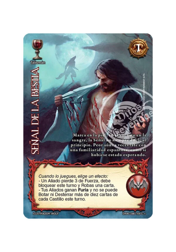 SENAL DE LA BESTIA SENAL DE LA BESTIA
